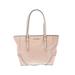 MICHAEL Michael Kors Leather Tote Bag: Pebbled Tan Solid Bags