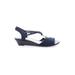 Impo Wedges: Blue Shoes - Women's Size 7 1/2