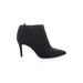 Old Navy Ankle Boots: Black Print Shoes - Women's Size 9 - Pointed Toe