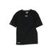 Under Armour Short Sleeve T-Shirt: Black Solid Tops - Kids Boy's Size X-Large