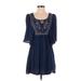 Flying Tomato Casual Dress: Blue Dresses - Women's Size 5