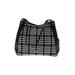 Kate Spade New York Leather Shoulder Bag: Black Plaid Bags