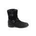Blondo Boots: Winter Boots Chunky Heel Bohemian Black Solid Shoes - Women's Size 9 - Round Toe