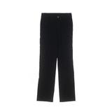 IZOD Khaki Pant: Black Bottoms - Kids Girl's Size 12 Slim