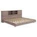 Latitude Run® Full Size Daybed Frame w/ Storage Bookcases Wood in Brown | 32.3 H x 3.4 W x 78.4 D in | Wayfair ACB0B985F8A14C338FA7A628C1726857