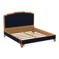 Ambella Home Collection Nova Platform Bed - King Polyester in Orange/White | Wayfair 7576-200_6136-92_FINISH-116