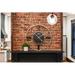 Hermle Oversized Eli 32" Wall Clock Metal in Black/Gray | 32 H x 32 W x 2 D in | Wayfair 42020