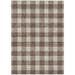 Brown/White 144 x 108 x 0.19 in Area Rug - Langley Street® Lamanna Indoor/Outdoor Area Rug w/ Non-Slip Backing | 144 H x 108 W x 0.19 D in | Wayfair