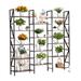 17 Stories Sidmouth Etagere Bookcase in Brown | 69.3 H x 69.3 W x 11.8 D in | Wayfair 8CF1D9BEF6C9468DBEE9BE71034AD648