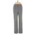 Ann Taylor LOFT Dress Pants - Mid/Reg Rise Boot Cut Trouser: Gray Bottoms - Women's Size 2 Petite