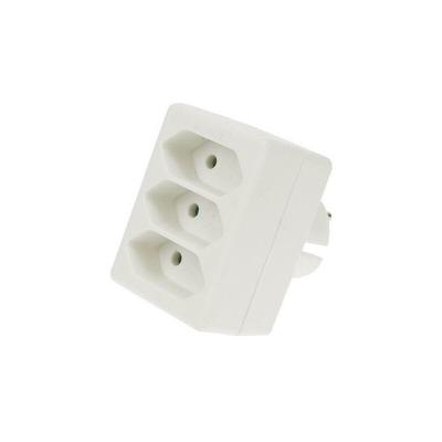 3-FACH-STECKDOSEN-VERTEILER - für euro-stecker Image