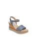 Olivia Quarter Strap Wedge Sandal