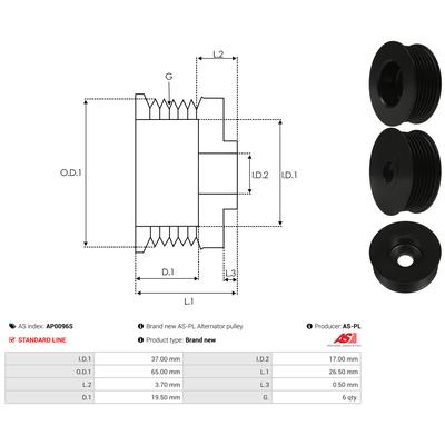 AS-PL Universal AP0096S Image