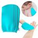 Sueyeuwdi Back Scrubber for Shower Bath Toys Ultra Soft Exfoliating Bath Towel Bath Towel Bath Towel Body Scrub Exfoliating Dead Skin Sponge Adult Child Pregnant Woman Bath Towel Blue 19*14*1cm