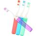 4 Pcs Travel Toothbrush Toothbrushes for Children Pregnant Women Soft Bristle Outdoor Fine Clean