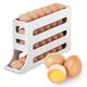 1pc Refrigerator Egg Storage Box, Automatic Egg Rolling Rack, Large Capacity Refrigerator Special Egg Holder Storage Box