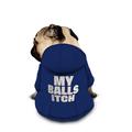 Dog Hoodie With Letter Print Text memes Dog Sweaters for Large Dogs Dog Sweater Solid Soft Brushed Fleece Dog Clothes Dog Hoodie Sweatshirt with Pocket