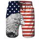 Men's Board Shorts Swim Shorts Swim Trunks Summer Shorts Beach Shorts Drawstring Elastic Waist 3D Print Graphic Animal Cat Breathable Quick Dry Short Casual Daily Holiday Boho Streetwear Black Yellow