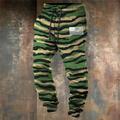 Camouflage Fashion 3D Print Men's Side Pockets Elastic Drawstring Design Sweatpants Joggers Pants Trousers Outdoor Sports Outdoor Street Polyester Army Green Dark Green Green