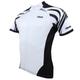 21Grams Men's Cycling Jersey Short Sleeve Bike Jersey Top with 3 Rear Pockets Mountain Bike MTB Road Bike Cycling Breathable Ultraviolet Resistant Front Zipper Lightweight White Yellow Red Polyester