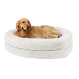 Sherry Kline 27-inch Heart Shape Dog Bed (Ivory 27-INCH DIAMETER)