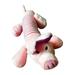USCCE Pig Shaped Pet Plush Vocal Toysâ”‚Dog Squeaky Stuffing Plush Chew Toys for Small Medium Dogs Puppy Aggressive Chewers Large Breedâ”‚Tough Durable Teething Interactive Dogs Chew Toys Pink