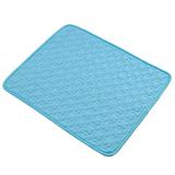 Summer cold pet pad cooling ice silk cooling pad cross-border hot selling kitten and dog kennel cooling pad breathable cooling pad