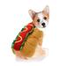 1pc Dog Costume Halloween Pet Costume Hot Dog Pet Costume Christmas Cat Cosplay Costume (Size XS)