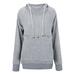 Charmgo Womens Tops Clearance Women s Autumn and Winter Fleece Loose Pet Hooded Pullover Cat Dog Large Pouch Carriers Pullover Sweatshirt Sweatshirt for Women Hoodies for Women Grey