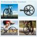 Mountain Bike Crankset 52/42T Chainring Crank Arm Set 130BCD Crankset Double Alloy Chainring Cover MTB Armcrank for Road Bicycle City Folding Bicycle Snowmobile Mountain Bike