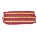 Rainbow Canvas Hammock Outdoor Garden Swing Hammock Striped Canvas Swing Hammock (Red)