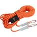 6MM Climbing Rope 32ft/49ft/65ft/98ft High Strength Outdoor Safety Static Rock Climbing Rope Escape Rope Rappelling Rope Fire Rescue Parachute Rope