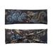 Earsaver Reversible Headbands With Buttons For Face Mask Hair Accessories For Nurses Doctors And Everyone Wearing A Face Cover (Mythical Dragon)