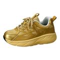 Rrunsv Tennis Shoes Men Mens Running Walking Gym Shoes Casual Sports Shoes Fashion Sneakers Walking Shoes Gold 40