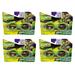 TMNT Kids Swimming Goggles 4 Pack Teenage Mutant Ninja Turtles Swim Mask for Children Purple Donatello