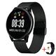 2023 Smart Watch Round Smartwatch Bluetooth Call Men Women Fitness Tracker Bracelet Custom Watch Face Watches For Android IOS mesh belt black