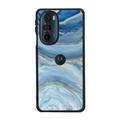 Blue-Marble-13 phone case for Motorola Edge 30 Pro for Women Men Gifts Soft silicone Style Shockproof - Blue-Marble-13 Case for Motorola Edge 30 Pro