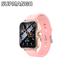 T166X Smart Watch Men and Women Fitness Sports Watch Real Pedometer Full Touch Screen Bluetooth Call Digital Smart Watch T166X Pink