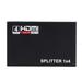 Full HD HDMI Splitter Amplifier Repeater 1080p 4K 4 Port Hub 3D 1 in 4 out 1X4