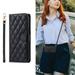 iPhone 12 Case Wallet Cover Crossbody Lanyard Shoulder Neck Strap Case for iPhone 12