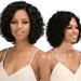 Cheers US Water Wave Lace Front Bob Wigs Human Hair Short Curly Bob Lace Front Wigs for Black Women Human Hair Wet and Wavy Human Hair Lace Front Wigs