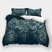 Home Bedclothes 3D Gamepad Printed Comforter Cover Pillowcase Boys Girls Cool Bedding Set California King (98 x104 )