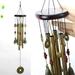 Soikfihs Wind Chimes Traditional Solid Wood Metal Wind Chime Pendant Home Garden Decoration Wind Chimes Bedroom Wind Chime Indoor Wind Chime Decor