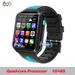 H1/W5 4G GPS Wifi Location Student/Kids Smart Watch Phone Android System Clock App Install Blue Tooth Smartwatch SIM Card Boy ALDH1 8G bk blue add 32G memory card