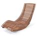 Acacia Wood Rocking Chair - Outdoor Comfort