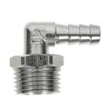 Right Angle Pagoda Connector Air Fittings 1/ 4 Quick Hose Coupler Nickel-plated Copper