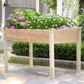 CL.HPAHKL Raised Garden Bed with Legsï¼Œ Wooden Planter Raised Beds 49x24x30in Elevated Wood Planter Box Stand for Backyard Patio Balcony