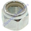 AMZ Clips And Fasteners 25 5/8 -18 SAE Nylon Insert Lock Nuts Grade 2 Zinc