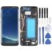 Cellphone Spare Parts For Samsung Galaxy S8 SM-G950 TFT LCD Screen Digitizer Full Assembly with Frame (Black)