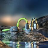 Lmueinov Bones Conduction Headphones Bluetooth 5.3 Open-Ear Sports Headphones With Mic 8H Usetime IPX8 Waterproofs Wireless Headset For Running Cycling Driving. beats headphones